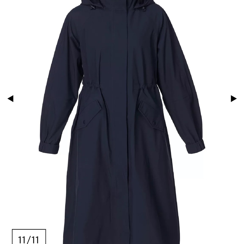Navy Women’s M Parka Rainjacket